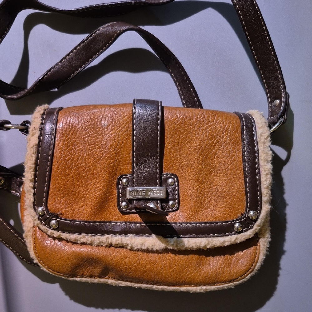 Nine West Brown Crossbody Bag